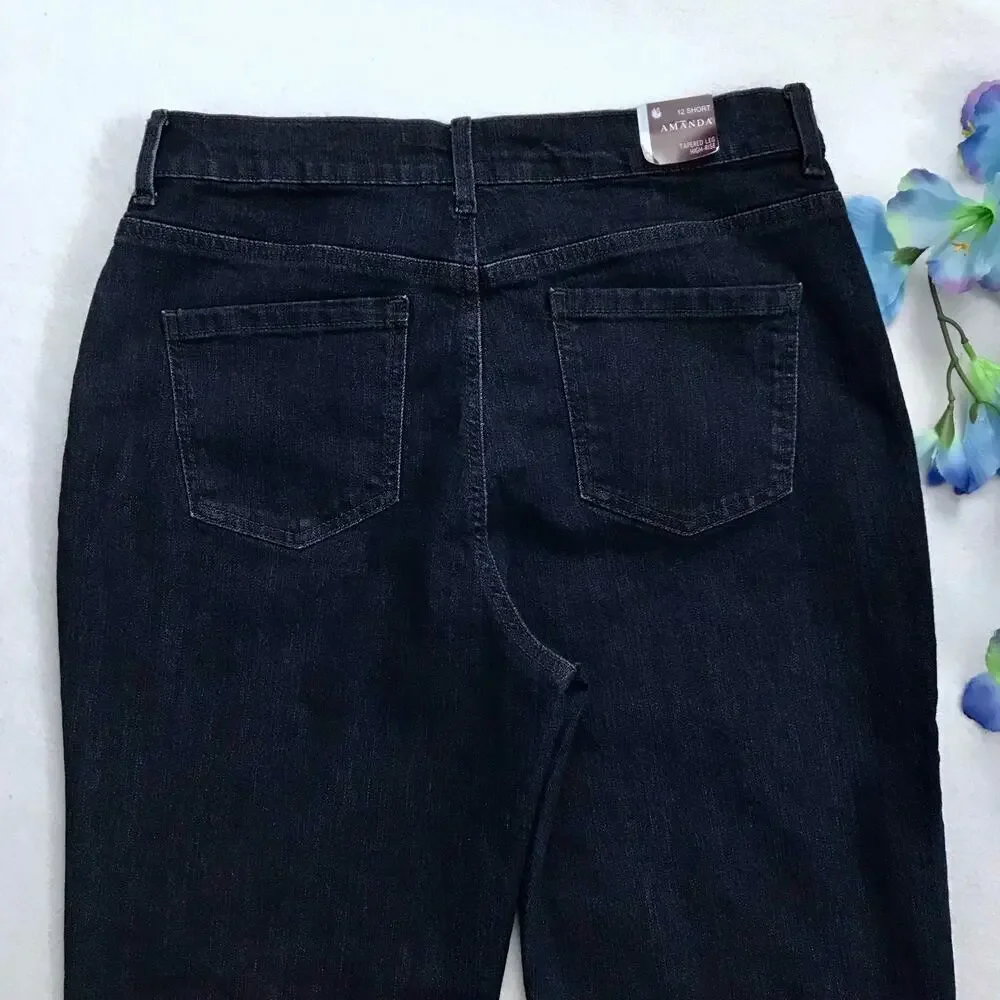 Gloria Vanderbilt NWOT Amanda Dark Wash Jeans Women Various